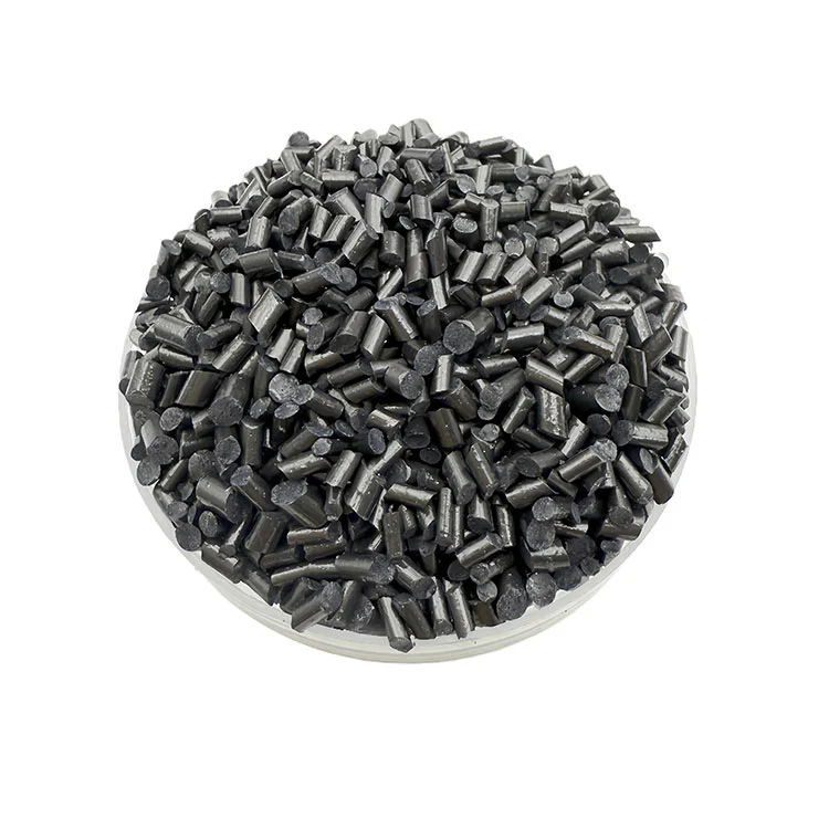 Pellet di polimero PS nero riciclato
