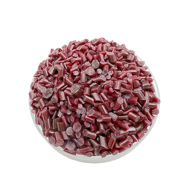 Materiale polimerico PS rosso riciclato