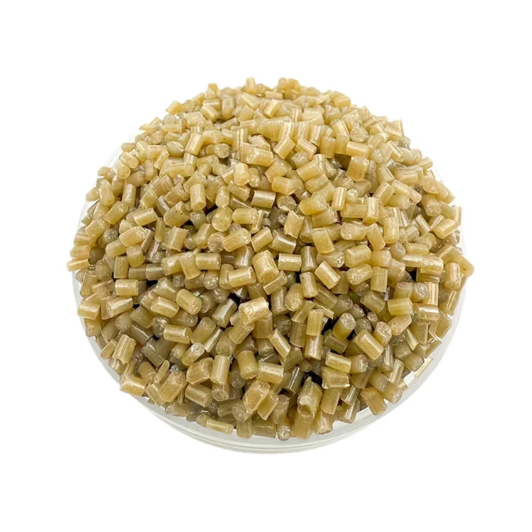 Materiale vergine in plastica PS marrone rigenerata